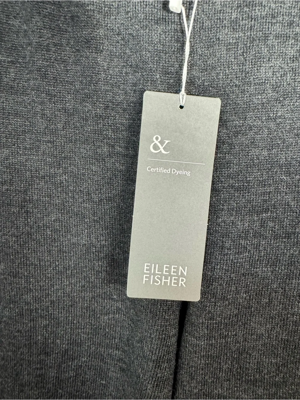 NWT $218 Eileen Fisher Straight Cropped 100% Merino Wool Pants - Picture 5 of 11